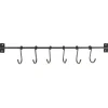 IB Laursen Metall Hakenleiste mit 6 S-Haken