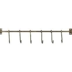 IB Laursen Metall Hakenleiste mit 6 S-Haken