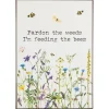 IB Laursen Metallschild Pardon the weeds