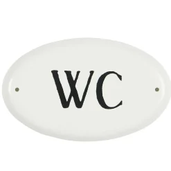 IB Laursen Metallschild WC
