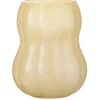 IB Laursen Vase mit Rillen Veneto durchgefärbtes Glas