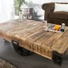 Invicta Couchtisch Railway Mango