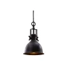Invicta Pendelleuchte Industrial Metall schwarz Industriestil