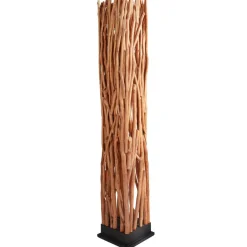 Invicta Stehleuchte Nature Art Longanholz natur
