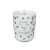 Krasilnikoff Wave Mug, Das Leben ist viel besser mit Konfetti