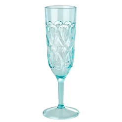 RICE Acryl Champagner Glass