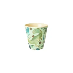RICE Melamin Becher Dinosaurs Print