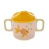 RICE Melamin Schnabeltasse Goldfish Print